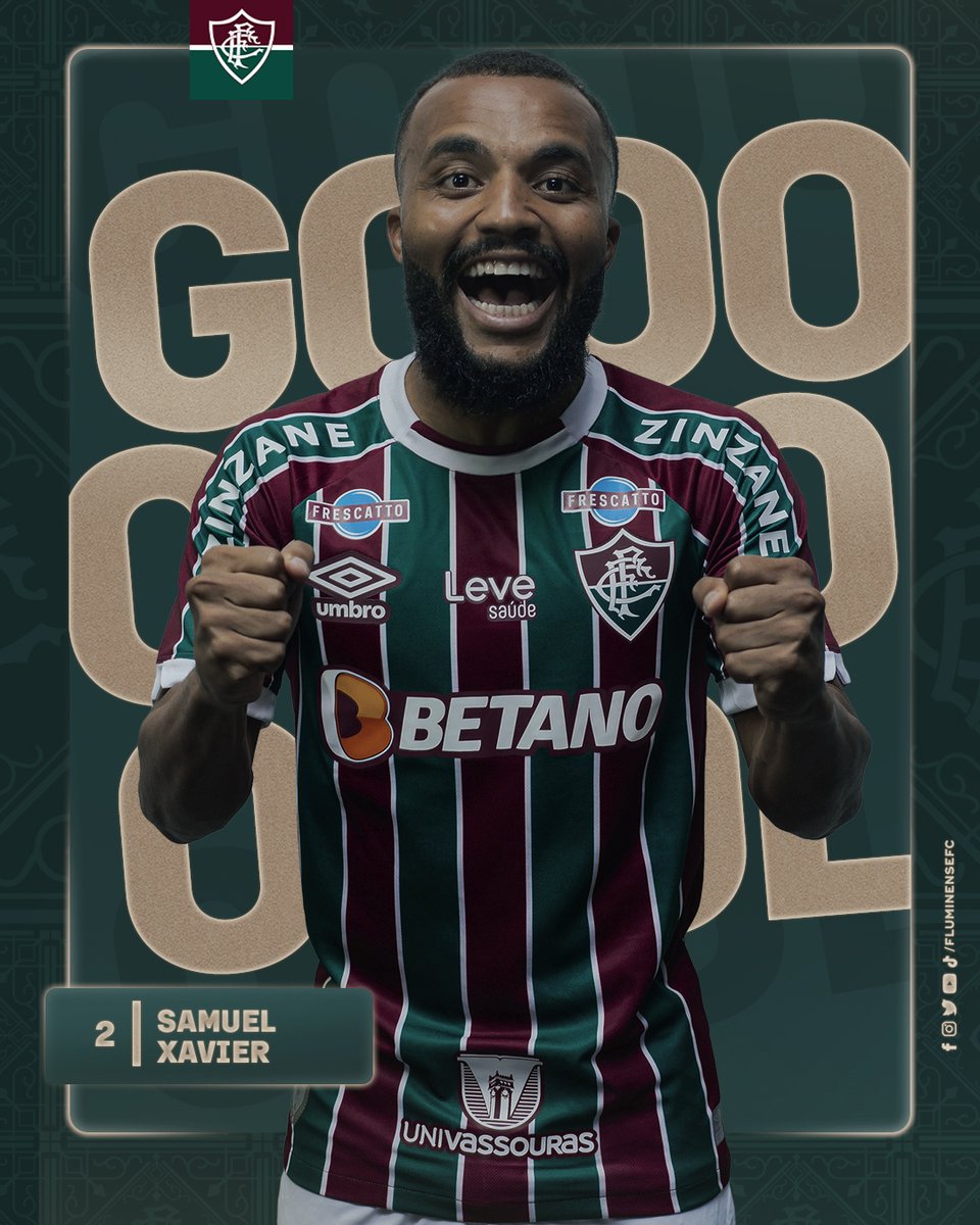 FluminenseFC's tweet photo. Samuel Xavier Brito, mais conhecido como Samuel Xavier, é um futebolista brasileiro que atua como lateral-direito. E eu o amo profundamente. https://t.co/LhwVTQAhyq