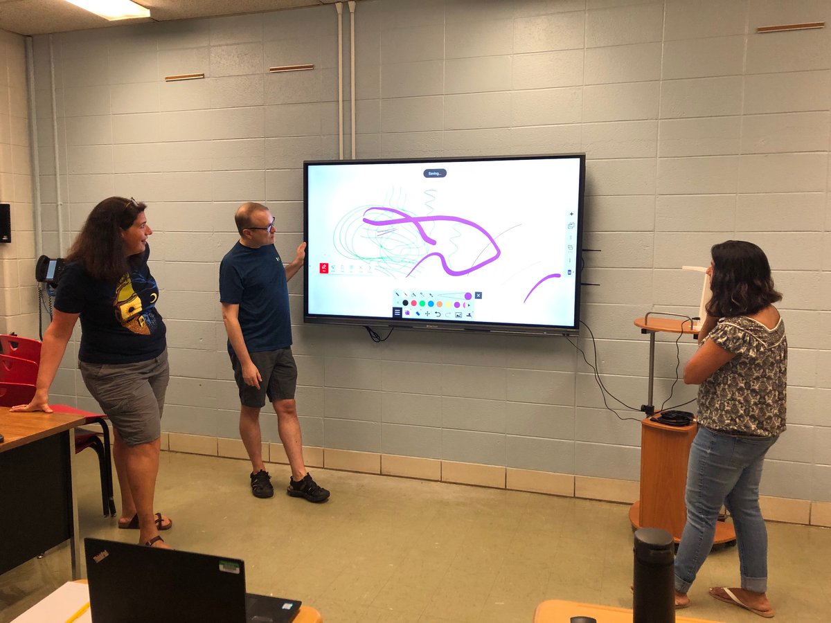 DGSouthMath's tweet image. Check out the new "Clear Touch" Panels in some of the math classrooms.  Thanks Mr. Davis! #youbelonghere