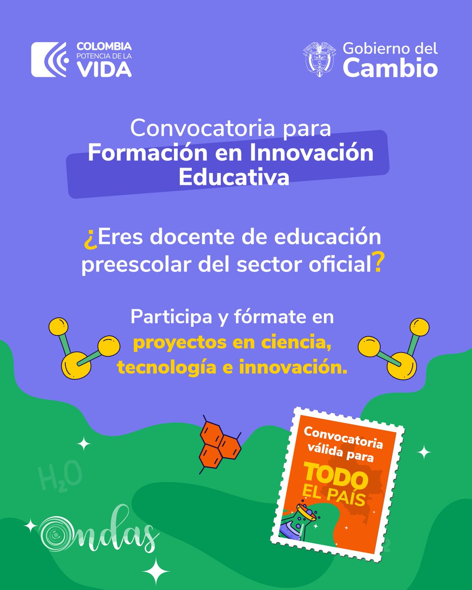 MinCiencias Colombia tweet media