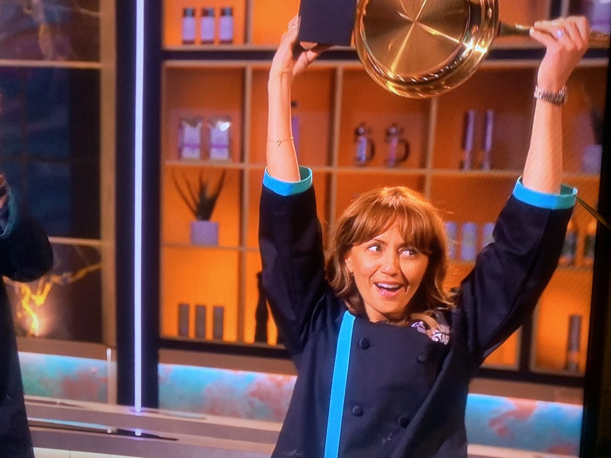 Congratulations @realsamia #CookingWithTheStars @ITV