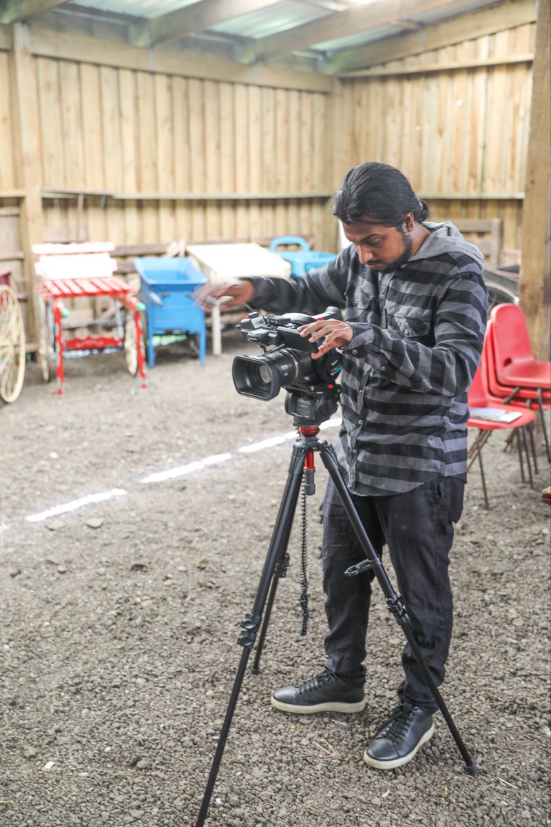 It was great to host a young filmmaker today, Miheer Shetty, helping us with a promotional video. I look forward to seeing his results next month.