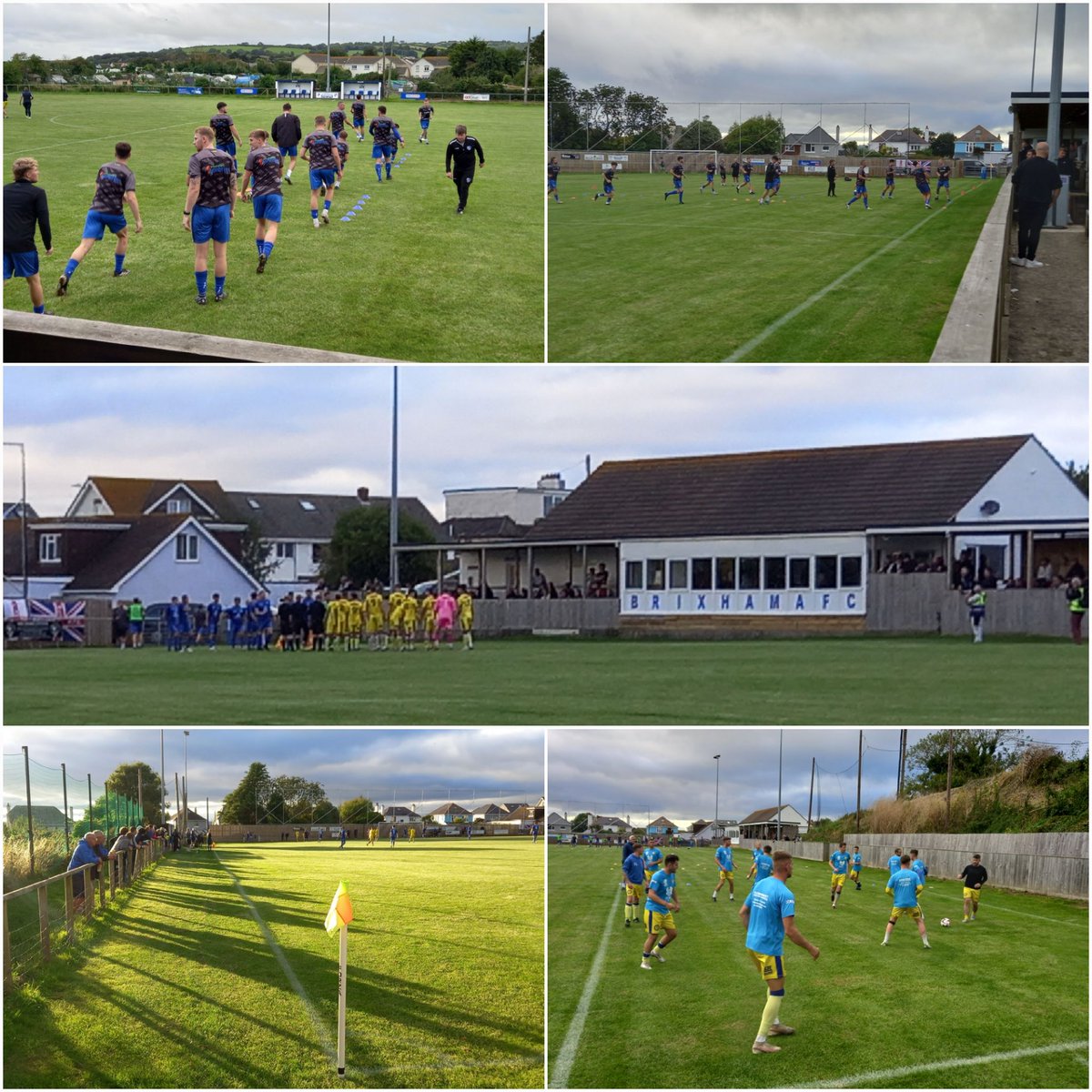 redlegTudor's tweet photo. An @EmiratesFACup #replay this Tues evening, along Wall Park Road.
@BrixhamAFC 0-2 @OkeArgyle AET (0-0 FT)
Tight encounter between @TSWesternLeague + @swpleague #East clubs.. the #Fishermen unable to #net .. whilst the #Okes are onto @OfficalBAFC in next round.. #allthebest 👏 https://t.co/98LLi5Eulk