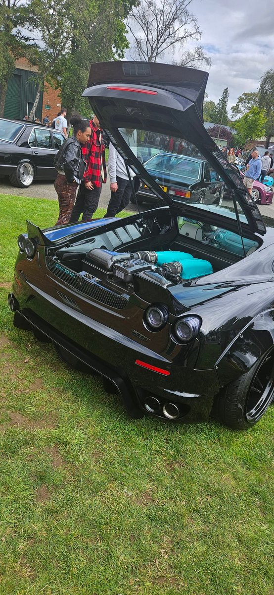 the_Qore's tweet photo. I've never seen a LB kit before never mind a 430 Scudo one. That's what made this event so good, the variety. Rollhard. 👊 https://t.co/VSVN5ejddQ