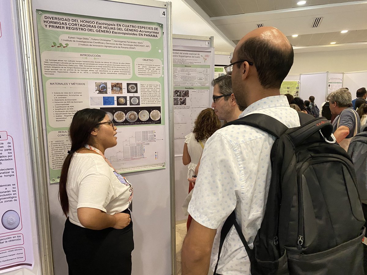 indicasat's tweet photo. 📣Sesión de Póster dentro del XI Congreso Latinoamericano de Micología (XI CLAN) 2023.

#micología #xicongresodemicologia2023 #hongos🍄 #ciencia #investigacióncientífica #cienciaytecnologia #educación #conocimiento #cienciaenminutos #hacemosinvestigacióncientífica https://t.co/QS39HuDMbG