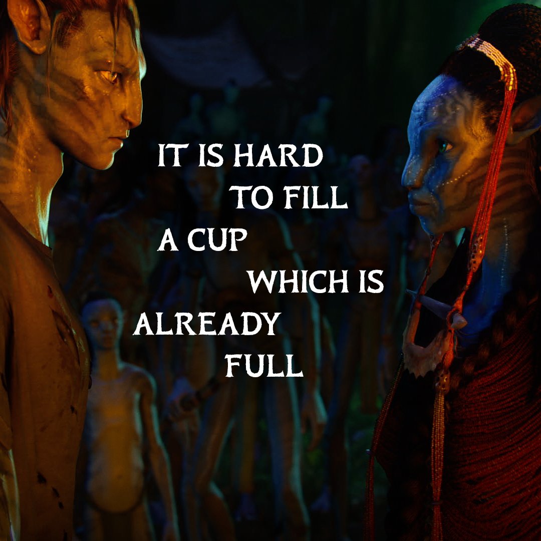 The words of the tsahìk are filled with wisdom.