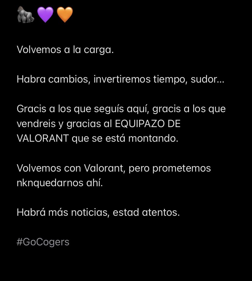 Vamos a crear un EQUIPAZO de Valorant de manos de varios ex componentes del club y de nuestro queridisimo @Moraa_Live 

Gracias a dios Mora NO va a jugar ya que queremos matar algun enemigo, pero lo tendremos cerca para dar espectaculo en los streams!