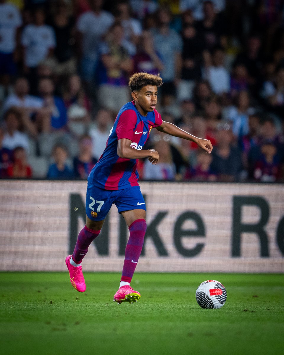 FCBarcelona's tweet image. What were you doing at his age? 🤯