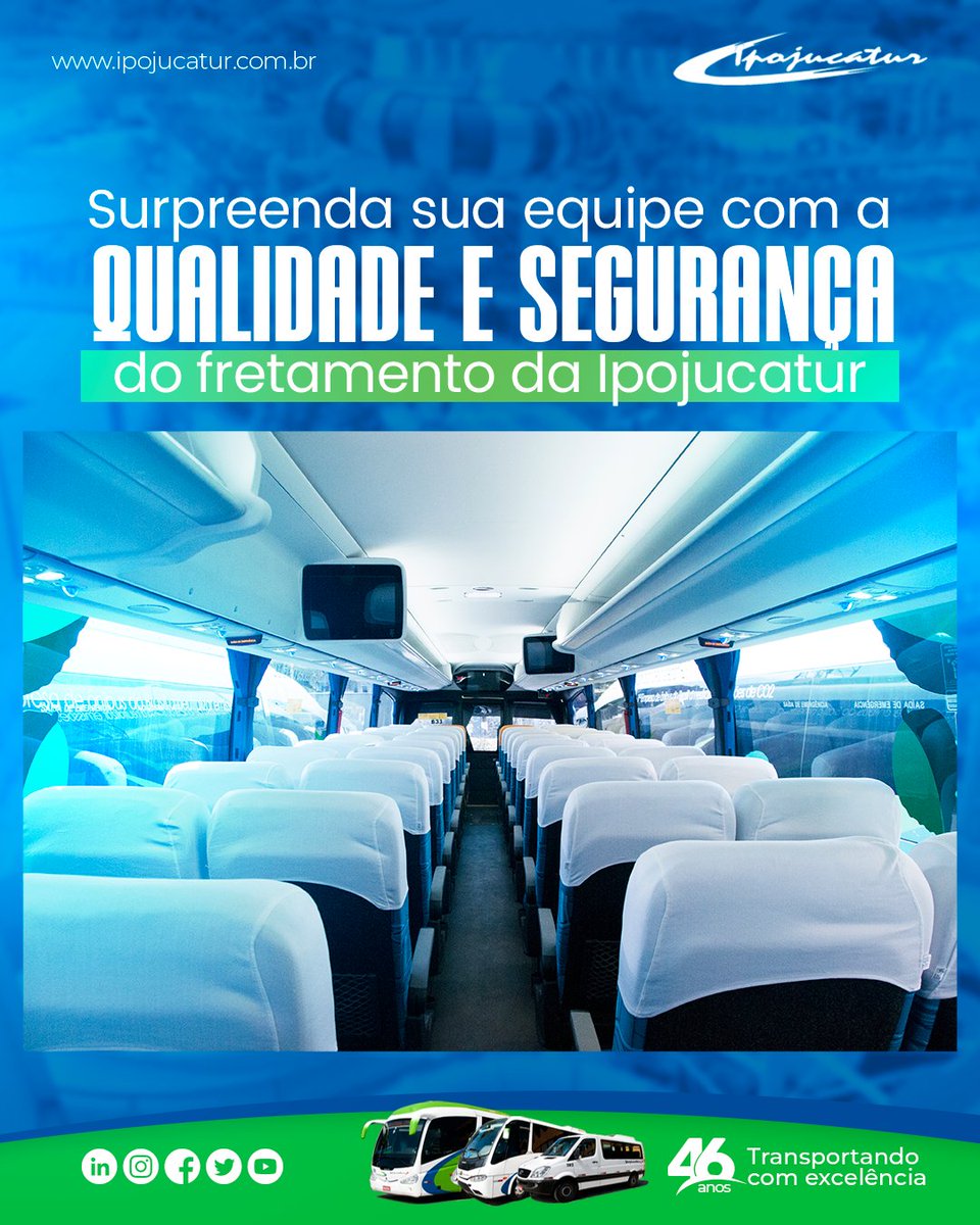 ipojucatur's tweet photo. Surpreenda sua equipe proporcionando uma experiência única em cada deslocamento. Nossos veículos modernos e bem equipados oferecem conforto e comodidade para seus colaboradores, criando um ambiente propício para a criatividade, o relaxamento e a felicidade 🌆🌟 https://t.co/TvE2wPsmKE