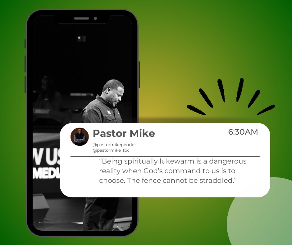 pastormike_fbc's tweet photo. It's been a great time in devotion with our "Wednesday Wake-Up Calls!" If you aren't connected to  receive them,  drop your email below and I will make sure it gets to you! Have a blessed Wednesday!
#Its_A_Choice #WednesdayWakeUpCall https://t.co/4ApJC5Twv7
