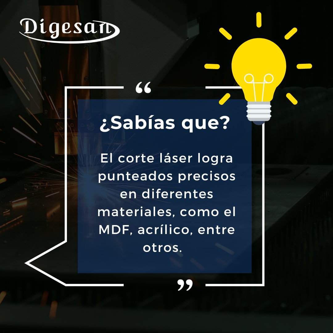 DigesanMx's tweet photo. #DigeTips | Sabías este dato curioso del#corteláser 🤯🤩
🔴En #Digesan somos expertos en hacer realidad tus ideas, ¡No lo pienses más y cotiza hoy mismo 📲55 3981 3593!
.
.
#cortelaser #digesan #mdf #ideasenmadero #aceroinoxidable #aceroalcarbón https://t.co/Y44kPAnE1c