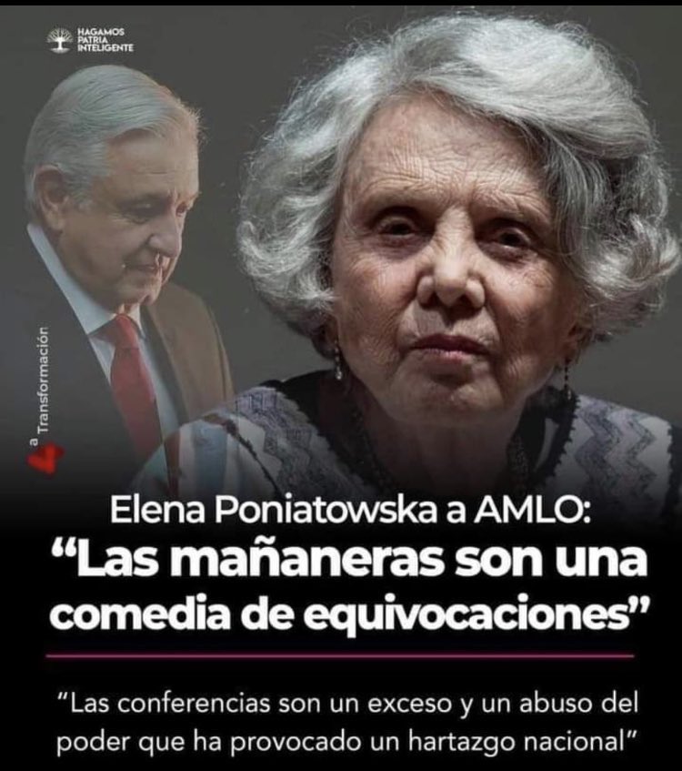 ryo_hermoso's tweet photo. Quién de acuerdo con Elena Poniatowska?🥳

!FUERA LAS MAÑANERAS! 👇 https://t.co/m3yyseb8DL