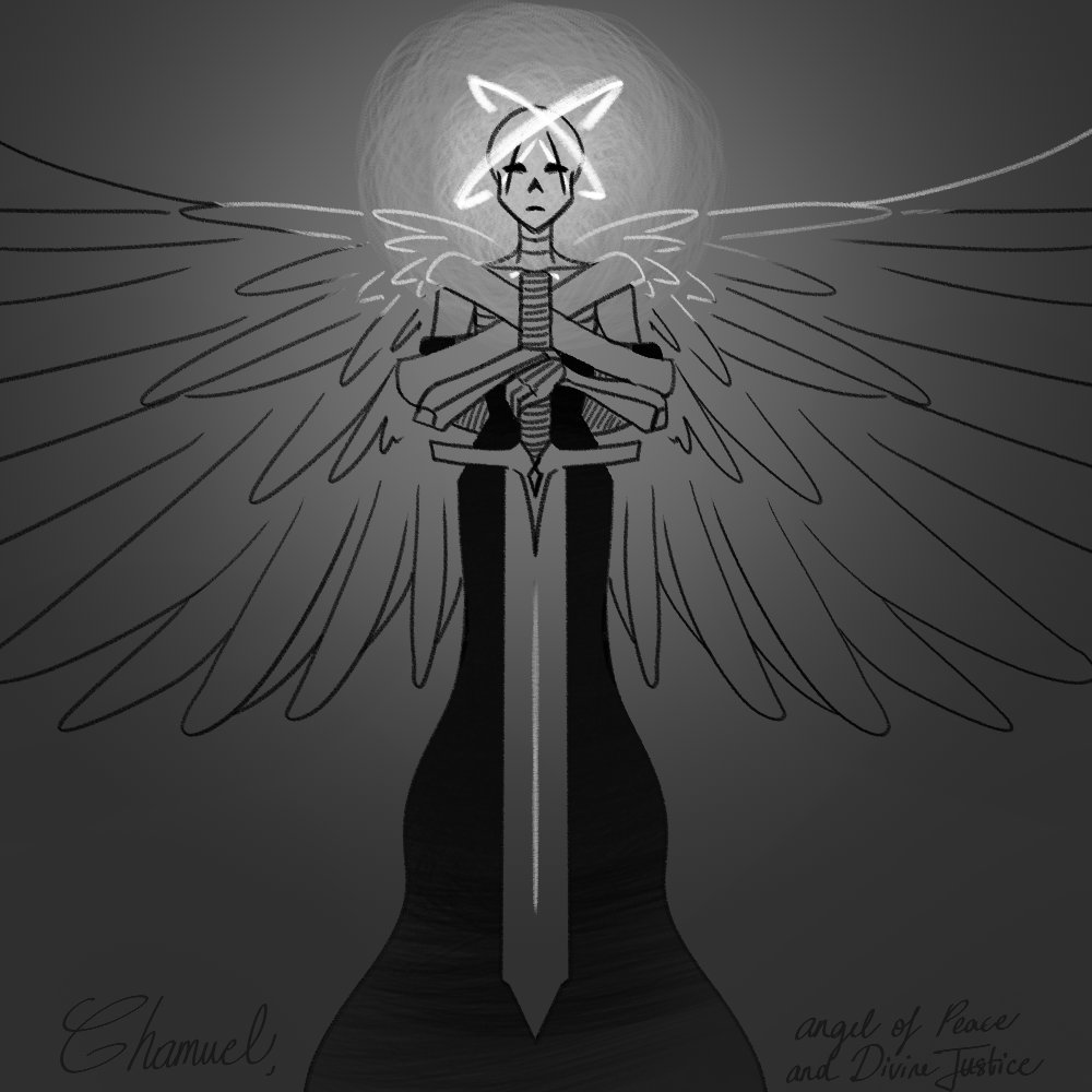 unluckynekokat's tweet photo. Azrael and Chamuel, #holyverse Death and Cross from july Kofi
#dreamtale #underverse https://t.co/HmilicSmBF