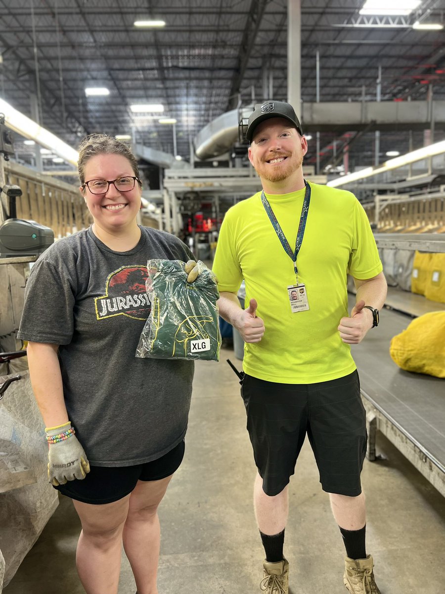 Recognizing <a href="/UPSers/">UPSers</a> Lauren Cutbirth for doing such an incredible job in small sort! Your hard work is showing and we appreciate everything you do for <a href="/UPS/">UPS</a> <a href="/bigtymer504/">E.J.⚜</a> #DeliverWhatMatters