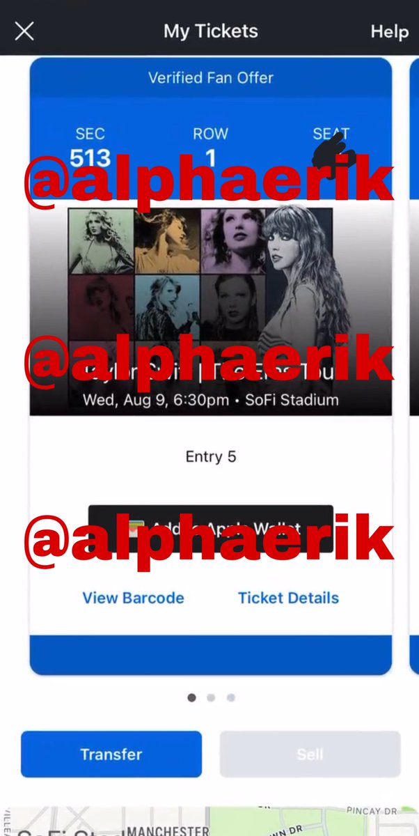 Eras Tour Resell tweet media
