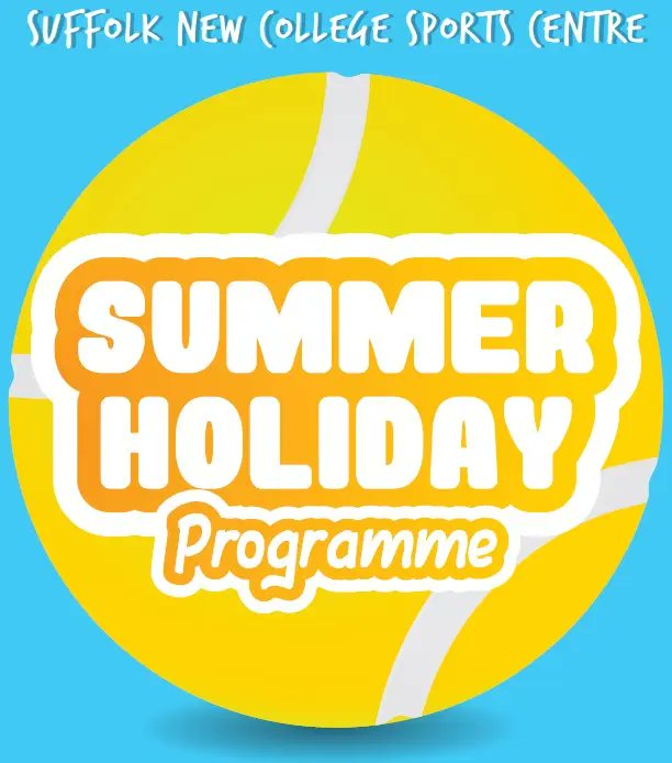 As part of their summer programme Suffolk New College are offering free indoor casual volleyball for all abilities in their sports hall on Tuesday 15th August from 10am-4pm. Booking link: pitchbooking.com/event-view/27a…

Contact the sports centre for more details:
suffolk.ac.uk/college-life/p…