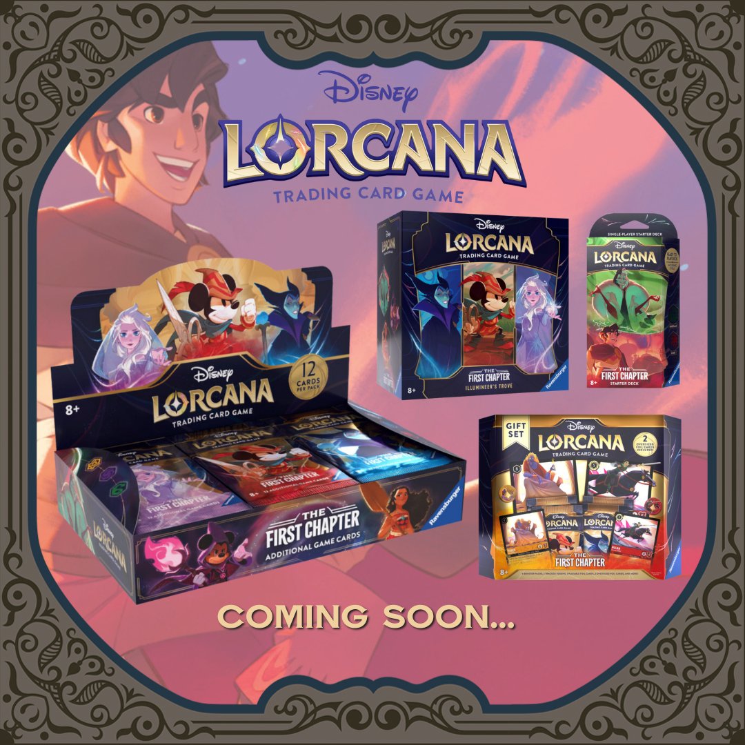 FableHobby's tweet image. The first @DisneyLorcana set will hit the Fable Hobby shelves on August 18th but if you've already shopped with us, we've opened a special pre-order for you! 🤎

Follow this link and place your advanced pre-order now! 🏃‍♂️

👉 forms.gle/76D3KRjRSfDdz9…