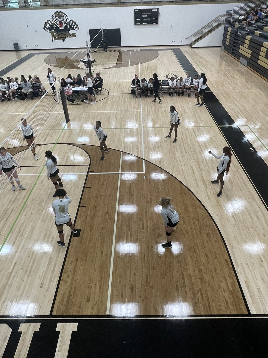 Watching our Lady Tigers volleyball in action <a href="/commerce/">commerce</a>