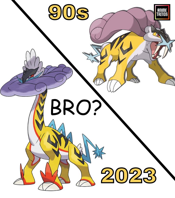 Animetrends on X: Cosas de Pokémon⚡🤔 #raikou #Pokemon   / X