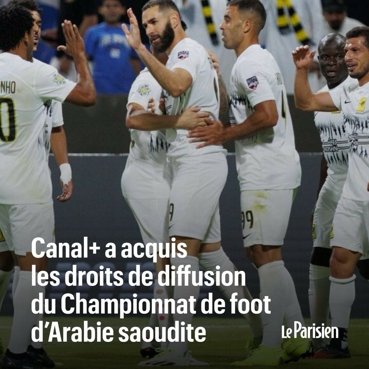 Benzema, Kanté, Mané... 

Canal + décroche les droits du championnat d’Arabie saoudite ➡️ l.leparisien.fr/VjlJ