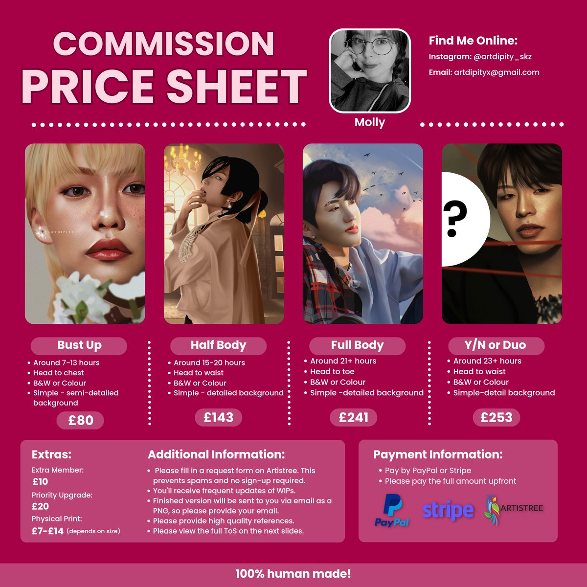 ArtdipityX's tweet photo. Now introducing a separate commission sheet page for K-pop fans (didn't want to restrict this to just Stray Kids yk) 💖🩷

#straykidsfanart #commissionsopen #kpopfanart https://t.co/dg1FRkNLJ6