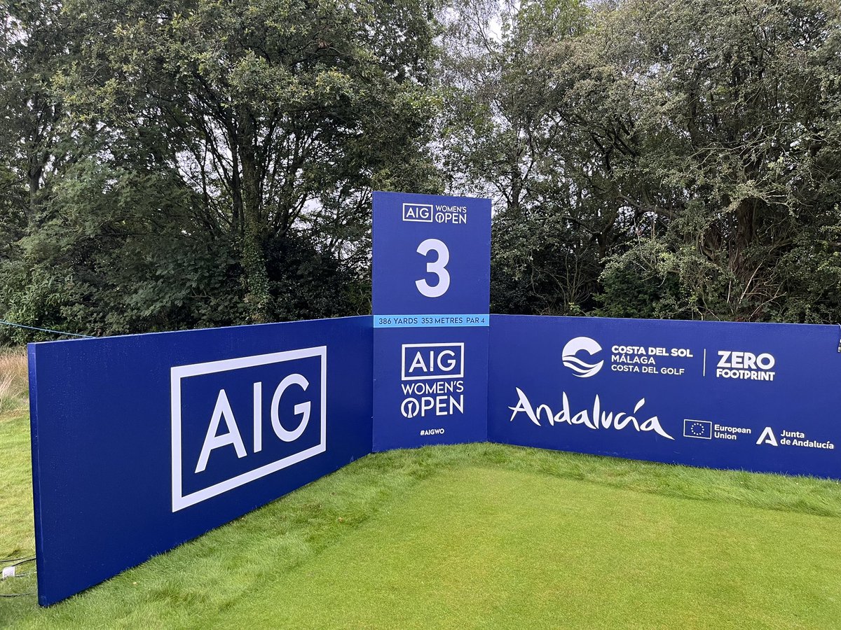 jamesnbruder's tweet photo. Day 2 of tournament week over. The team are getting stronger daily and the volunteers have been awesome. @AIGWomensOpen2023 @waltonheath_gc @RandA #buildingforsuccess #womeningolf #majorgolf https://t.co/18vKXIsdVG