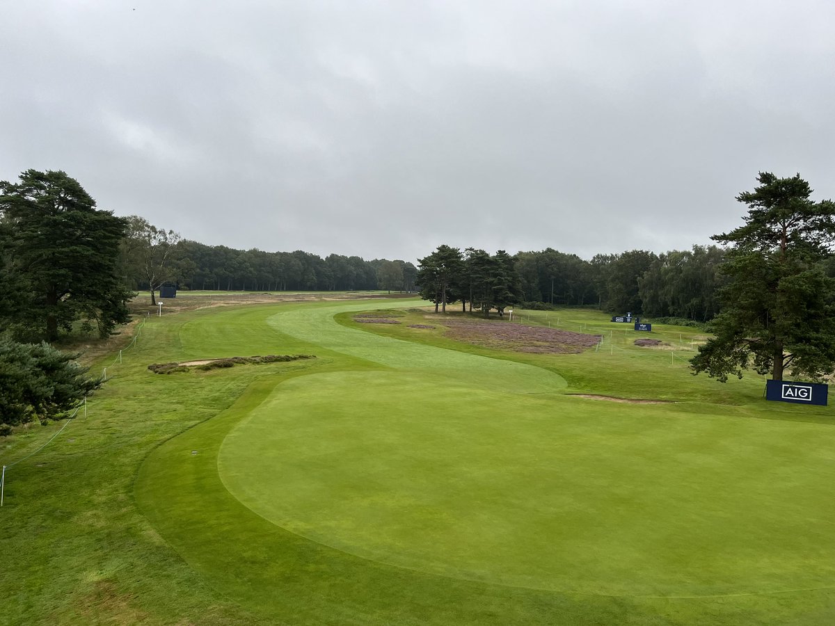 Day 2 of tournament week over. The team are getting stronger daily and the volunteers have been awesome. @AIGWomensOpen2023 <a href="/waltonheath_gc/">Walton Heath Golf Club</a> <a href="/RandA/">The R&A</a> #buildingforsuccess #womeningolf #majorgolf