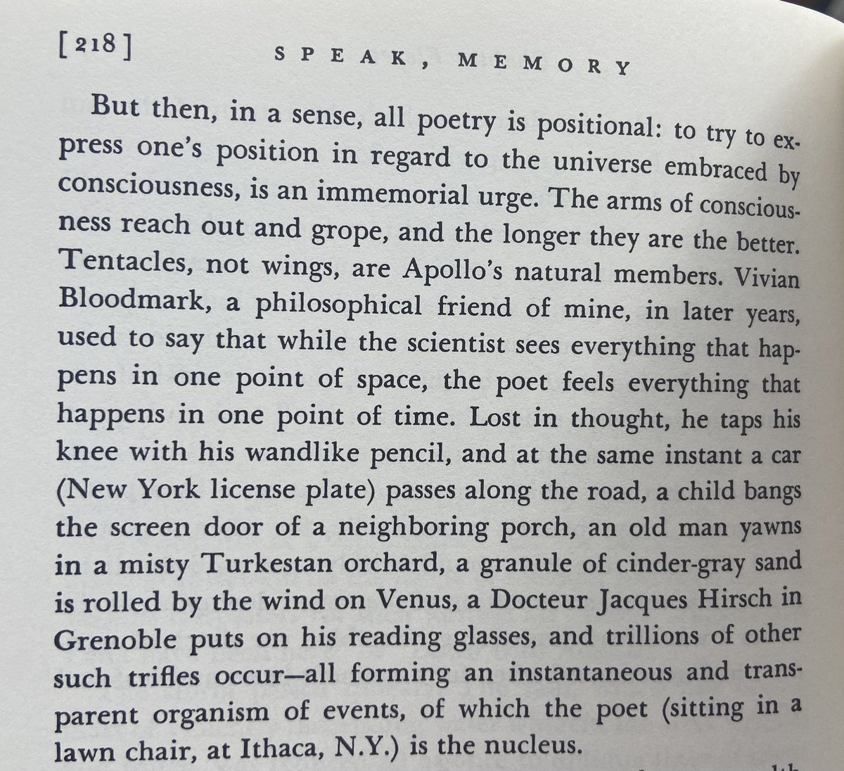 lancerichardson's tweet photo. Gosh, this paragraph on poetry, by Nabokov. https://t.co/QIWWf9Jv9e