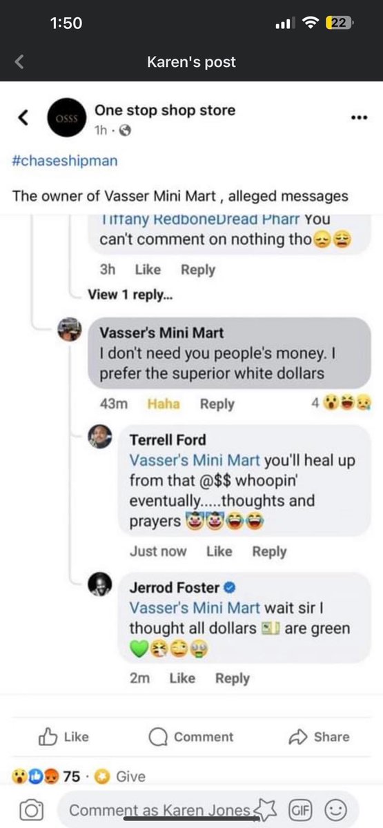 dals_world's tweet photo. @HeflinNeChelle @jenngradybklyn @Phil_Lewis_ Theyre racist, this is one of the men who owns the restaurant. He since deleted his Facebook. Also called black peoples gorillas 🤷🏾‍♀️ https://t.co/SQ4m2rpQab