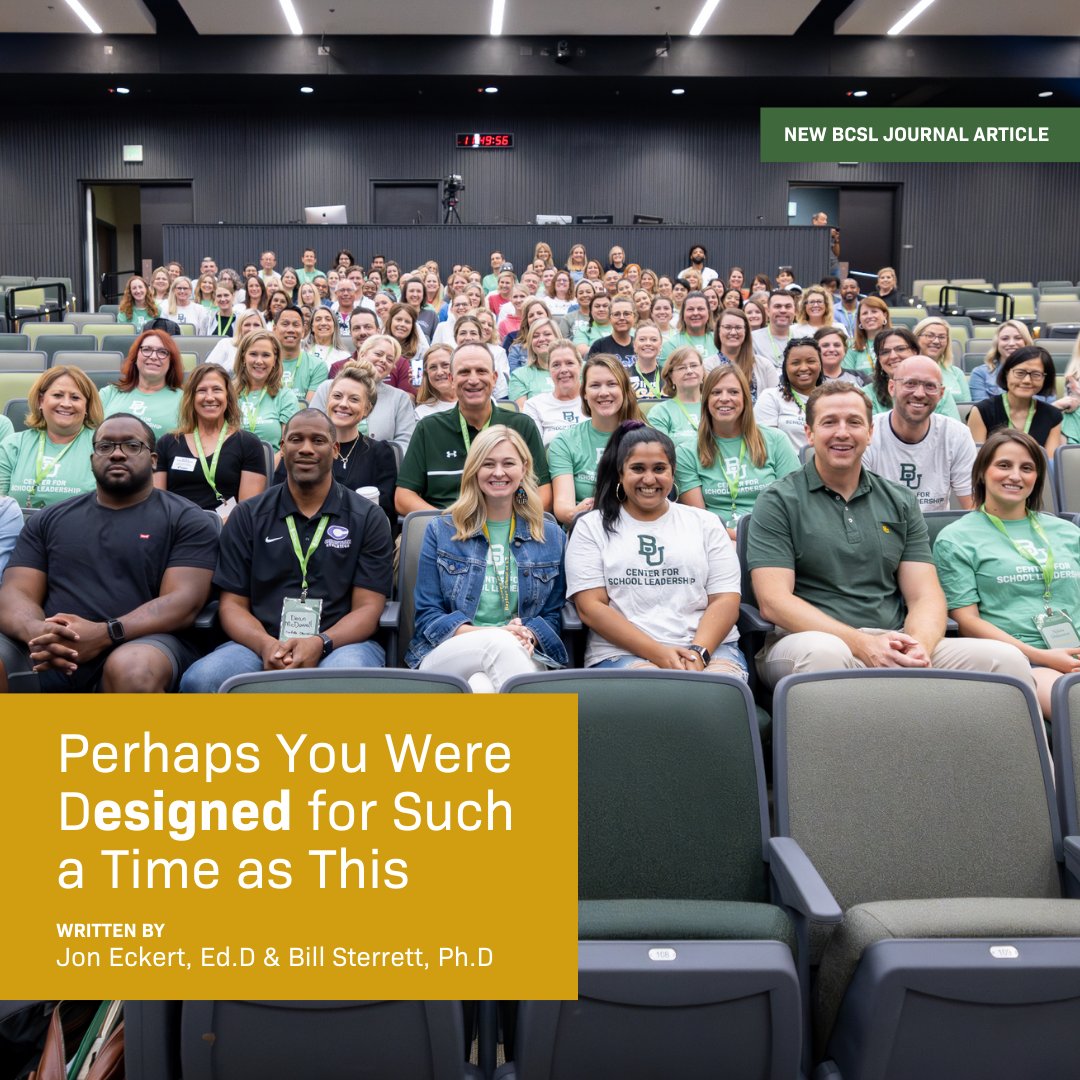 Center for School Leadership @ Baylor University tweet media