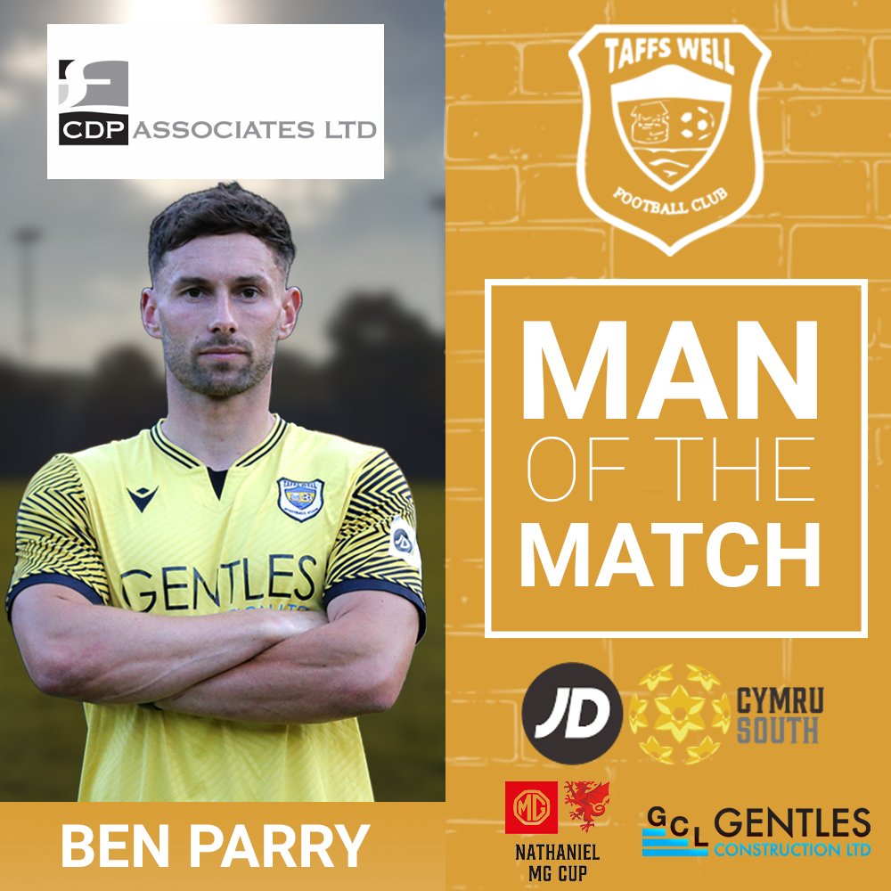 Taffswellfc's tweet photo. 🏅Wellmen Man of the Match🏅

Tonight's Wellmen Man of the Match could have gone to a number of worthy recipients, but the supporters choice goes to @BenParry8 for a fantastic box to box midfield display. 

#Wellmen https://t.co/wFGy5u3eHG
