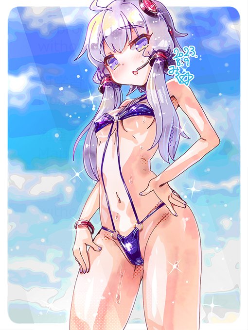 ※微エロ
紐水着のゆかりさん大好き^^ 