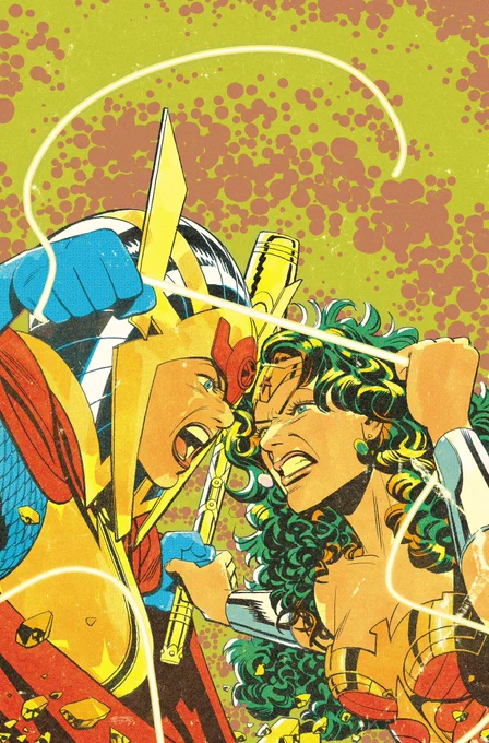 Here are the covers for #BirdsofPrey  #3 and #4 with a special guest appearance!  Colors by #JordieBellaire #WonderWoman #BigBarda #BlackCanary #HarleyQuinn  #Zealot #Batgirl