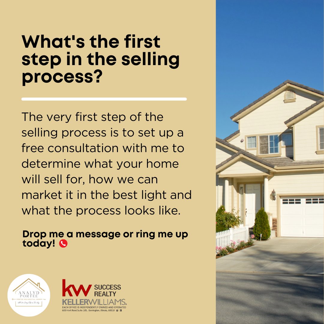 Selling your house? It doesn't have to be stressful! Consultations with real estate pros are key to success. Get insights, sell quickly, right price. Don't go it alone - contact me for a consultation!  ☎️ (847) 635-6744 #RealEstate #HouseSelling #Consultation