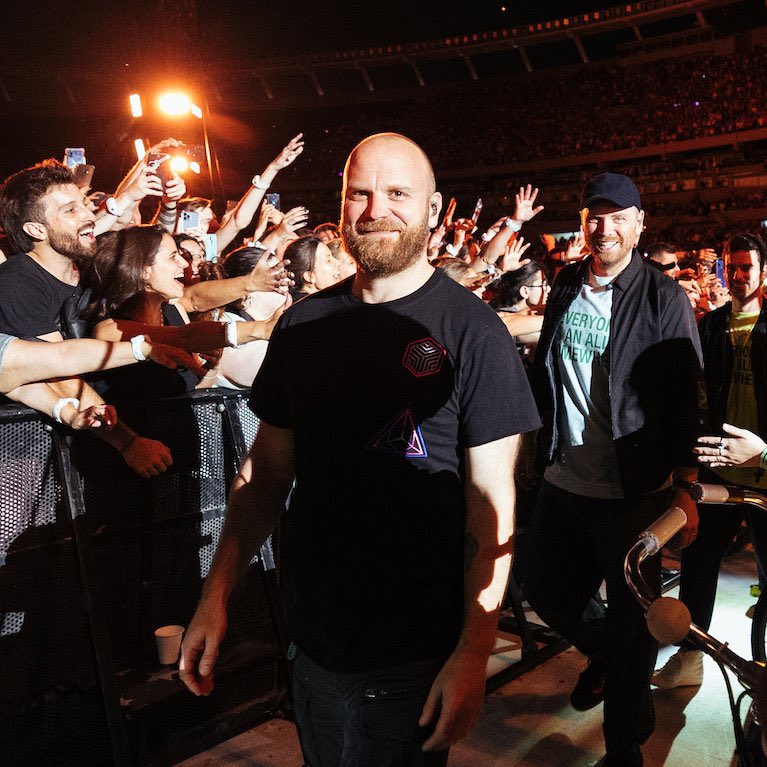 Coldplay’s Music of the Spheres World Tour is now the 4th highest grossing tour of all time with 617.8M grossed

Dates are scheduled through September 2024, leaving more room to scale the all time list

🎫 billboard.com/lists/billboar…
