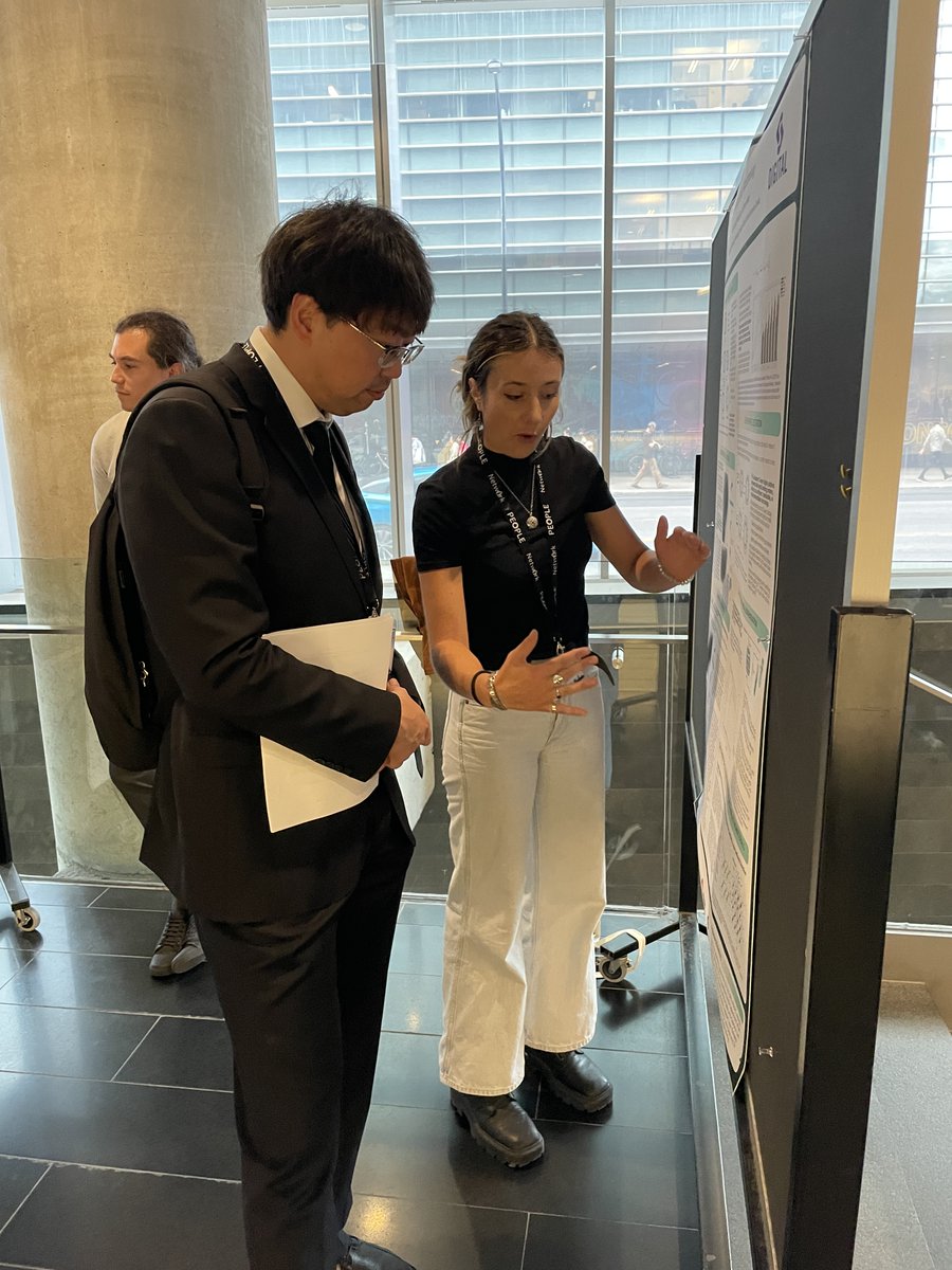 An exciting day for the poster session! Engaging with brilliant minds and innovative research. From diverse topics to insightful discussions, this is where ideas come to life. Kudos to all the presenters for sharing their knowledge! #PEOPLE2023inMTL