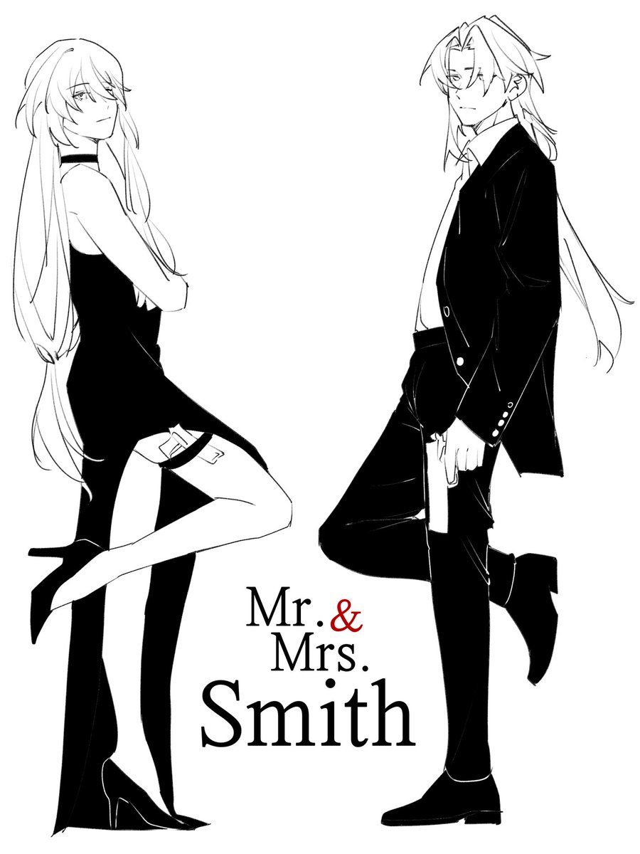 Cheng7_0324's tweet photo. Mr. & Mrs Smith #renluo #bladeluo #rencha #bladecha https://t.co/eghNrm17GE