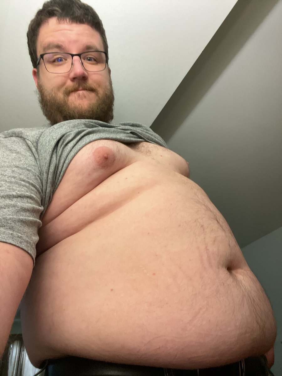 Some tummy for your Tuesday?  Oof, My hair and beard are a mess.