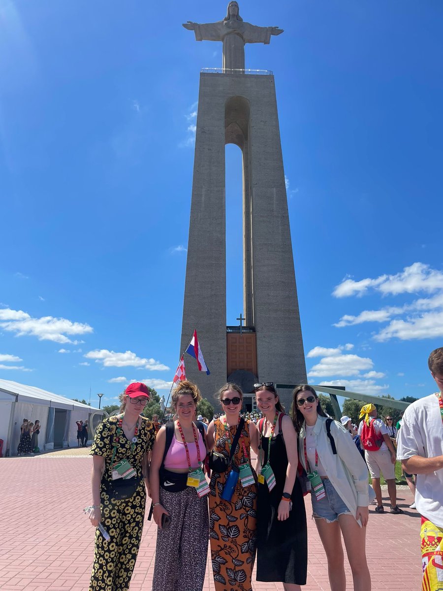 ciara_barbour's tweet photo. World Youth Day Lisbon ❤️🇵🇹
Leaving with new friends and unforgettable memories!! https://t.co/FiU6tGg8P8