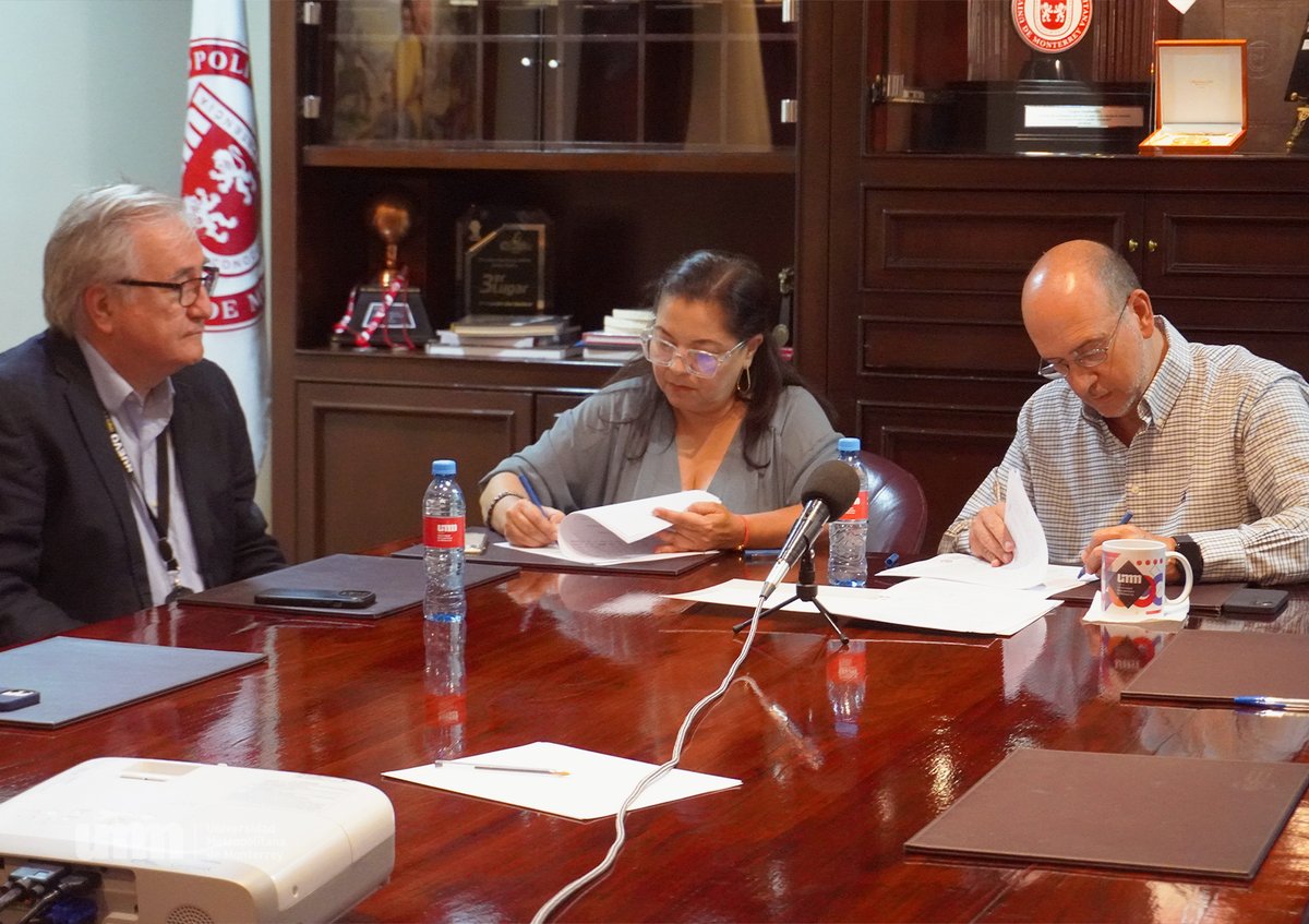 UMMOficial's tweet photo. Firma UMM convenio con @DIFNuevoLeon
Para leer la nota completa, haz clic aquí:
https://t.co/t8cYpPqOUk
#YoSoyUMM #UMM #DIF #DIFNL #BienestarSocial #Convenio #Leones https://t.co/cJ570YvvrW