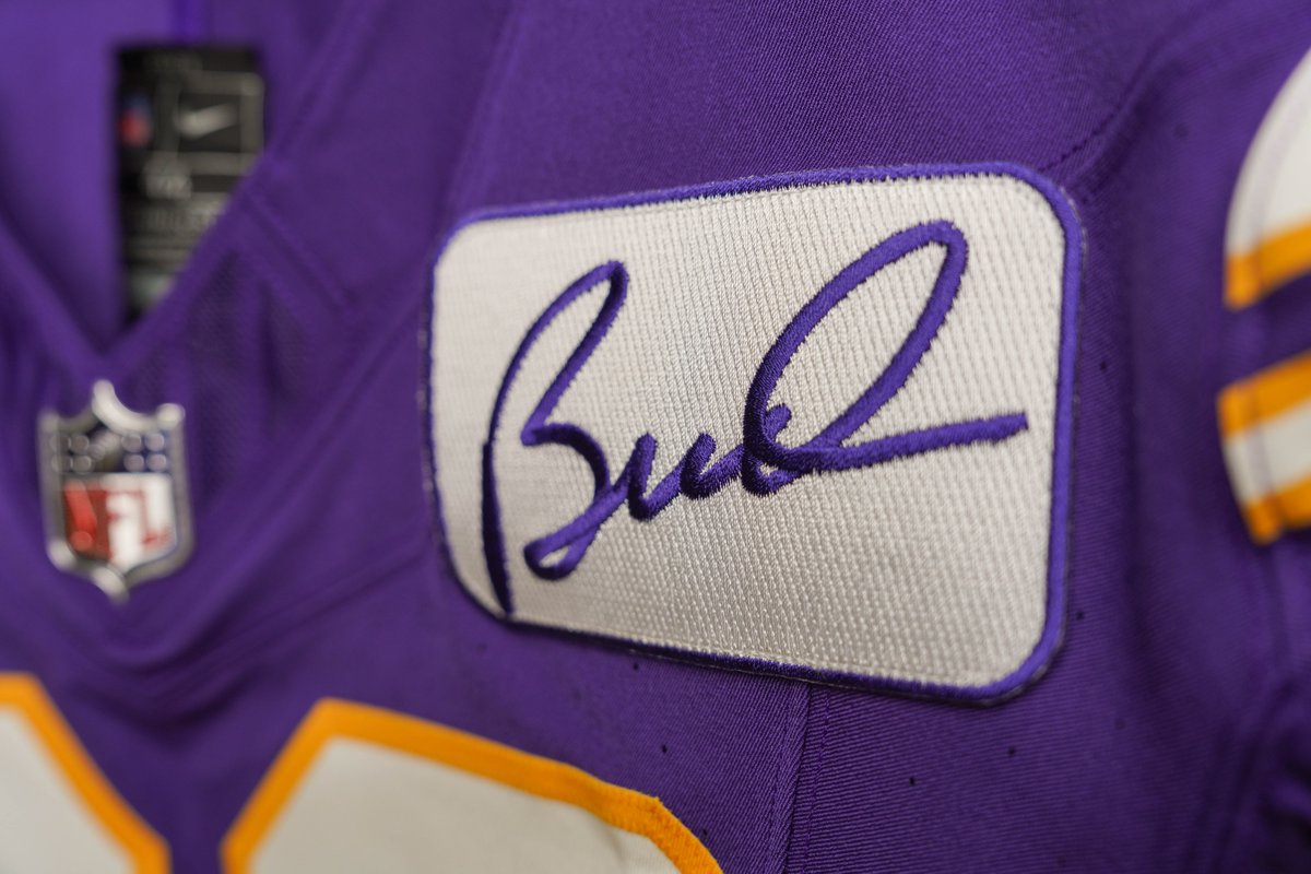 Vikings's tweet image. An iconic insignia. 

💜 Bud 

📰: mnvkn.gs/440ybLR