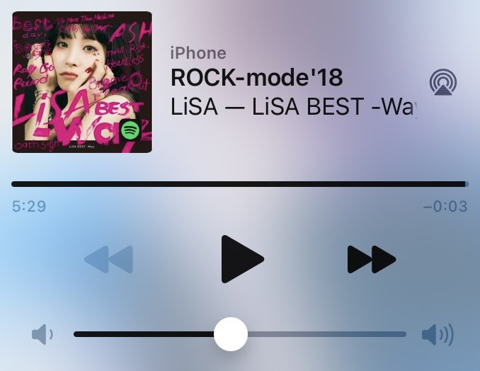 PnNljuTB9bLHgJv's tweet photo. おはようございます☀
今朝のお目覚めの1曲は、LiSAさんの「♪ROCK-mode’18」🎙😆
今日は仕事が休みなので今起きました🥱
今日も一日よろしくお願いします☺️🤝
今日もいい日だっ!
#Spotify
#LiSA #ROCKmode18 #ロクモ
#LiSAッ子と繋がりたい https://t.co/UYhjiHrm05