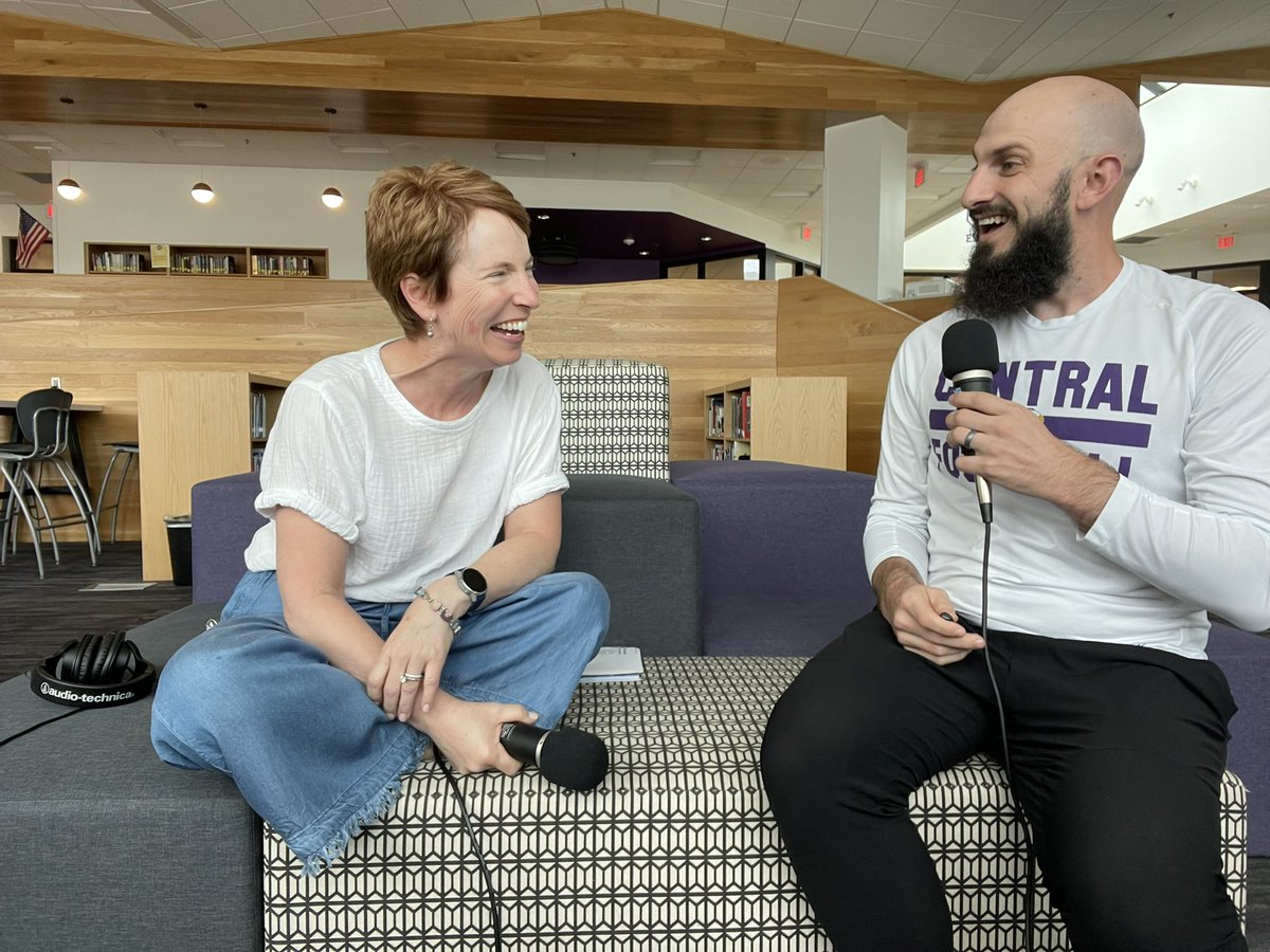 The first days back aren’t so bad! 

New episode out with Mrs. Beth Wilson Friday! Have your library cards ready 
#DowntownProud