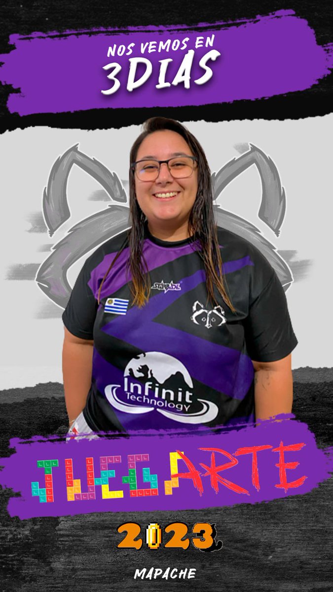 TeamMapache_'s tweet photo. ¡Quedan solo 3 días para Juegarte! https://t.co/KXglsNXhex
