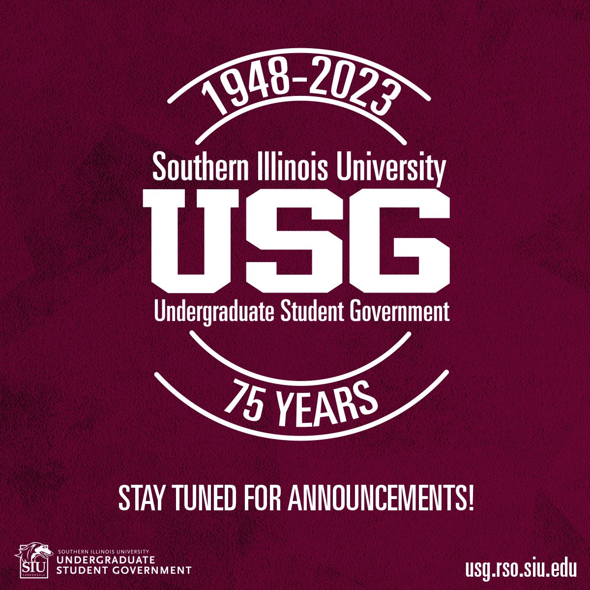 usg_siu's tweet image. Join us in celebrating our 75th year of being a student government!🥳

USG will be celebrating all year with events so stay tuned‼️