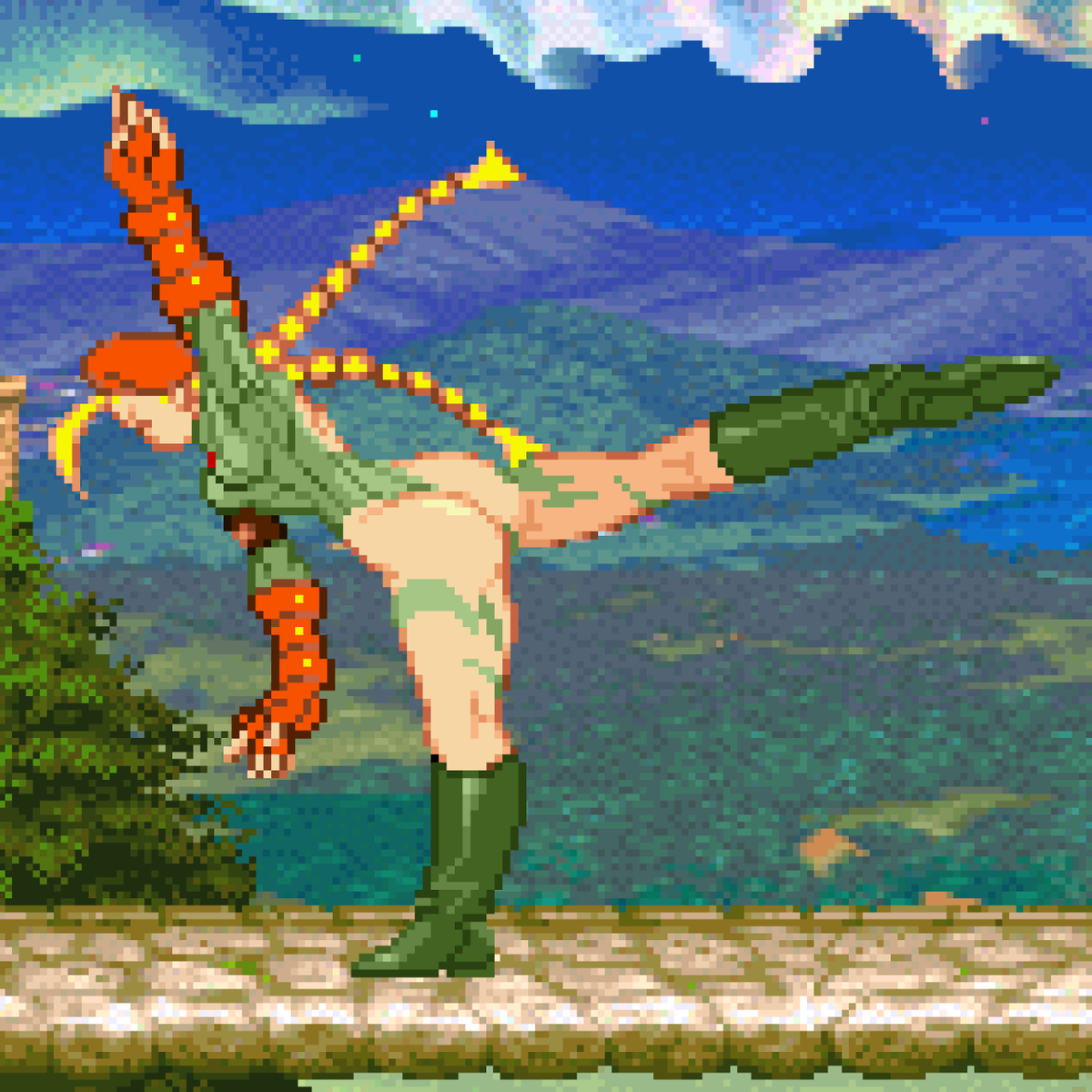What is Cammy’s Spinning Kick Called? 🕹️ 見ててありがとう 🕹️ -> pixelx.studio