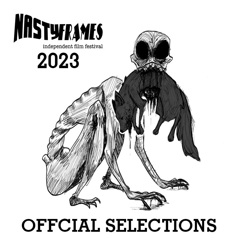 Proud to announce the official selections for #NastyFrames 2023! Thanks to everyone who submitted, and congrats to this year's successful entrants. These decisions couldn't have been made without the help of the amazing panel of judges. See the list of films at link in bio.