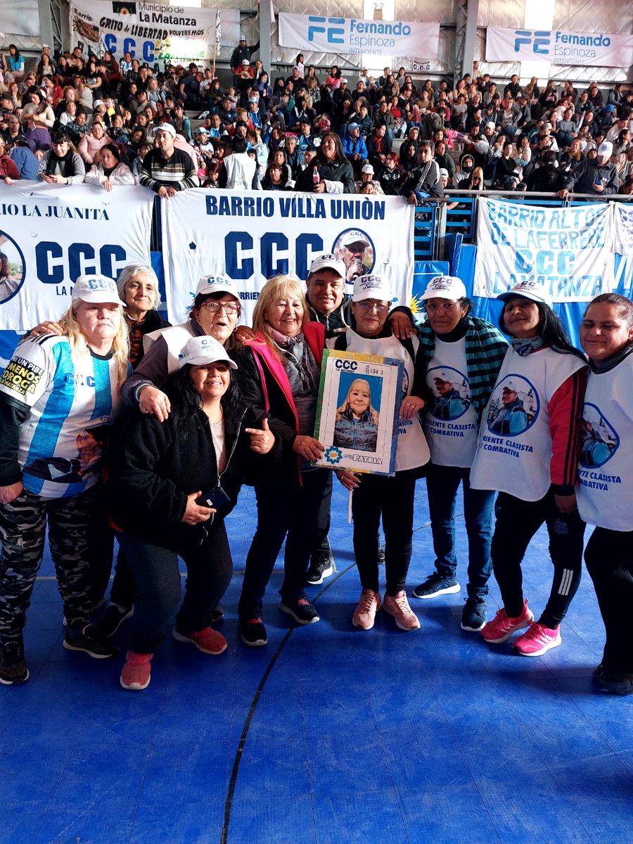 CccMatanza's tweet photo. Agradecemos la presencia de nuestro intendente Fernando Espinoza que cerró nuestro acto, a su gabinete y el saludo de nuestro gobernador Axel Kicillof y la vice gobernadora Verónica Magario, como así también el saludo del ministro del Interior Wado de Pedro.

🧵⬇️ https://t.co/jeD2VUi1cs