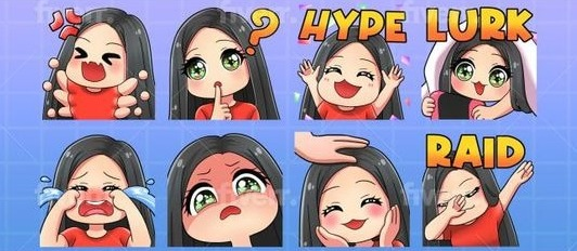 ArletGfx's tweet photo. Hello! If anyone need twitch emotes in reasonable price then DM me. 

#twitch #vtuber #VTuberUprising #Streamer #VTubers #VTuberEN #VTubersEN #VtuberDebut #VTuberUprising #ENVtubers #ENVtuber #logo #graphic   #logos #character #twitch #twitchtv #twitchdesign #NFTs  #NFTart https://t.co/qnuP4t5o7U