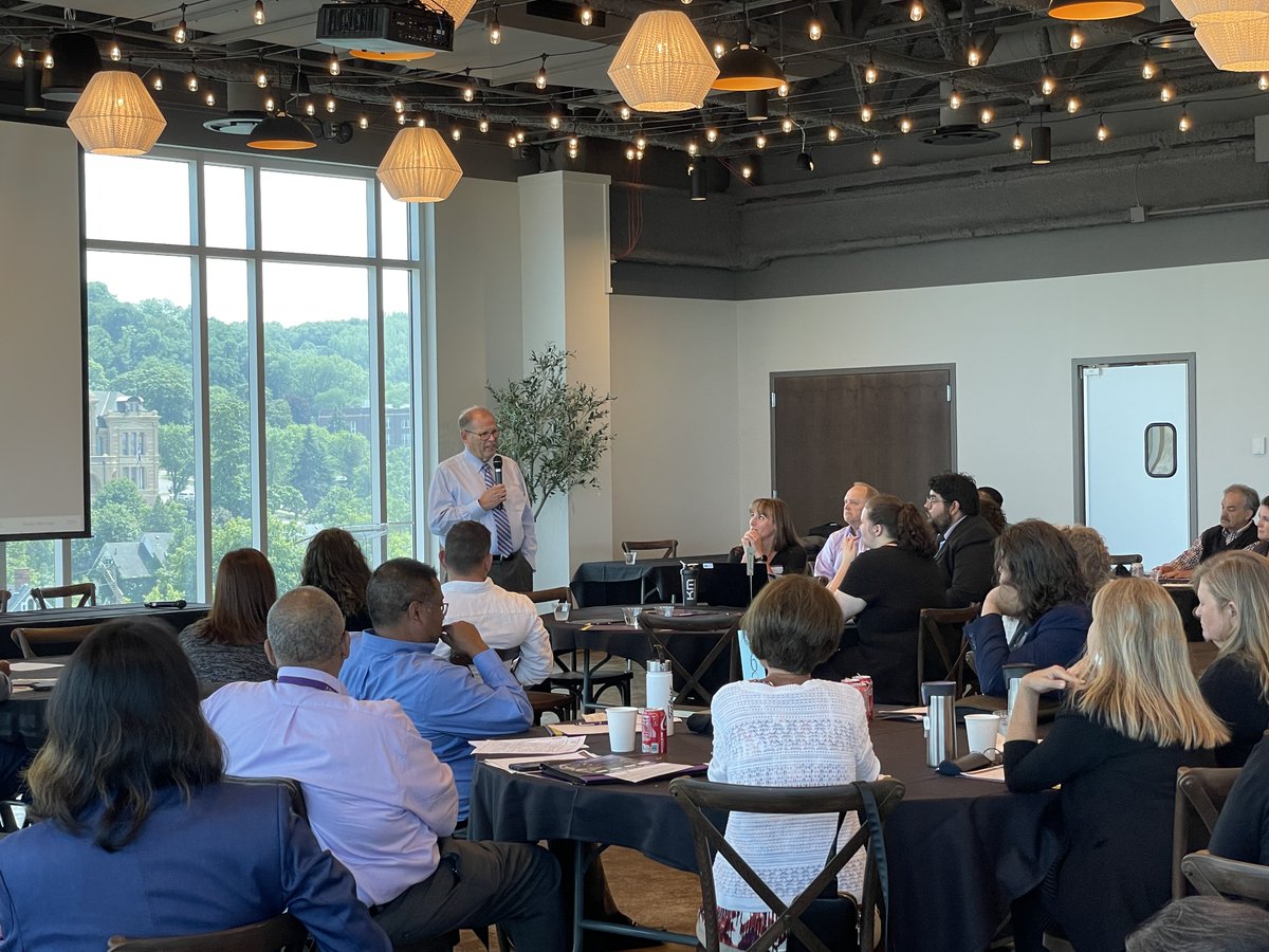 MavPrezEd's tweet photo. Today we held our Fall Retreat and took time to look to the future and how we're going to get there together. We face challenges, but we also have so many opportunities. Thank you Chancellor Olson for joining. #FocusedAction https://t.co/MRUMNT430R