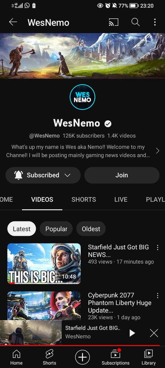 WittyJackson96's tweet photo. @WesNemo we appreciate the fantastic Starfield content - can't wait for release! I've got my fingers crossed for the giveaway! https://t.co/H73hK97T1e
